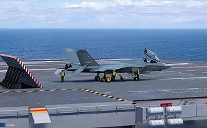 殲 -35被曝重大缺陷! 美媒：遼寧號搭載恐有掛彈、油量「雙不足 」 