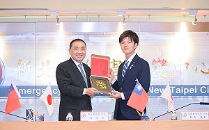 自民黨青年局參訪新北 侯友宜親接待：盼進一步深化台日友誼