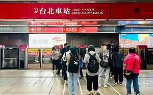 韓國妹來台灣玩！目睹北捷「這標示」超嗨