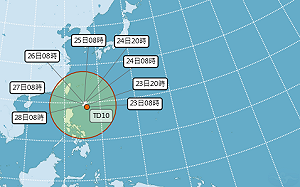 熱帶低壓今成形！氣象局：週末有望成第9號颱風「蘇拉」