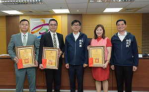 表揚金融機構協助攔阻詐欺 陳其邁感謝基層警察努力與付出