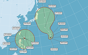 第9號颱風最快今明生成 雲花東高熱飆36°C