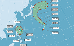 「丹瑞」颱風生成！蘇拉原地打轉 可能破紀錄登台