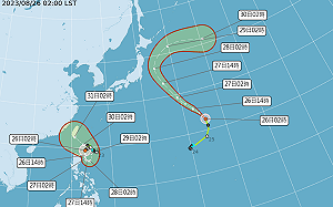 蘇拉轉中颱「威脅大」 吳德榮：影響下週一才會明朗