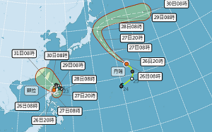 「蘇拉」進逼！東半部首當其衝「紫爆」 降雨熱區一圖看