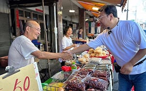 哪裡跌倒哪裡爬起 謝志忠豐原出發搶攻山城選票