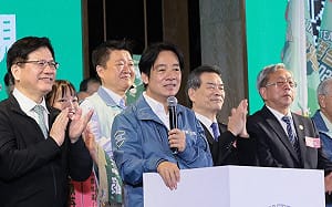 雲林後援會造勢 賴清德激動破音喊話：守護台灣主權、護民主