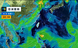 留意午後雷雨！專家：中颱蘇拉今起漸轉北移動