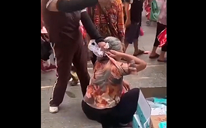 (影) 核汙水引發中國恐慌！湖南老婦偷鹽被逮 貴州男子砸自家日本料理店