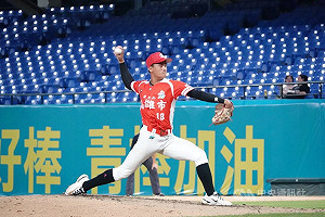 玉山盃陳昱勛眼神堅定完投 高雄睽違6年闖冠軍戰