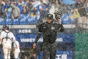 新莊富邦悍將對味全龍遇暴雨 保留比賽至6/28再戰