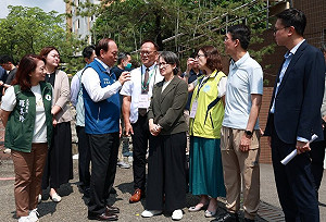 南投城鎮韌性演習逼真 蕭副總統視導並慰勉