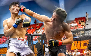 差點被鎖喉？青柳克明奪勝喊「我代表台灣」