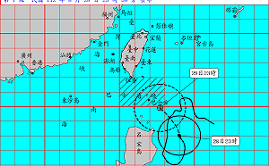 中颱蘇拉來勢洶洶！氣象局發布海上颱風警報 估30日晚間最接近台灣