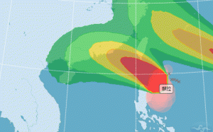 蘇拉外圍環流開始影響！下午5點半發陸警 首波警戒區曝光