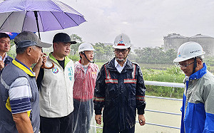 蘇拉來襲前視察防汛整備 陳其邁：8/30桃源區停班停課