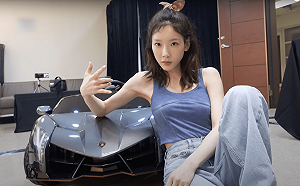 太妍收台灣粉絲「超跑大禮」！開箱試駕超興奮：很喜歡