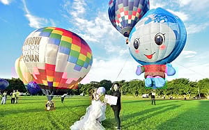 海葵颱風攪局 台中石岡熱氣球嘉年華等活動改期