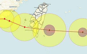 海葵路徑「從琉球修到台東」變化大！專家揭關鍵原因