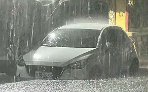 海葵出海雨照下   高雄市區傳出多處積淹水