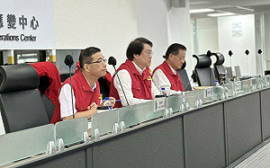 海葵颱風暴風圈持續籠罩 林右昌：勿輕忽而解除警戒區