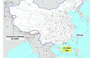 中國新版地圖納南海  美國務院：拒絕接受中國非法領海主張