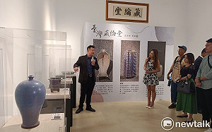 小故宮現身大里軟體園區 沈善德15件價值逾億藏品首次展出