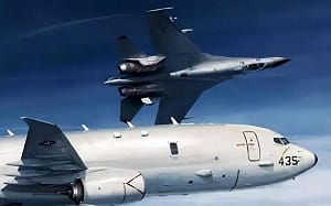 美核戰略偵察機逼近上海偷窺福建艦? 中媒稱驅離 : 不是你想看就看