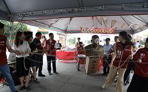 台灣大普渡 228受難家屬籲蔣萬安：帶走「屠夫」銅像 捷運站改名自由廣場