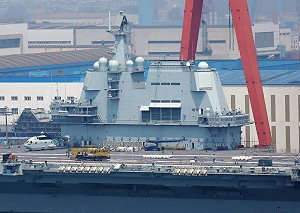 調整衛星、RC-135也出動! 央視曝美偷拍福建艦海試 全都被「它」給擋住.....