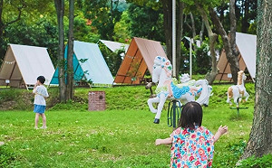 搶攻毛小孩商機！清水那方溫泉露營區開放汪喵星人入住