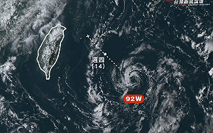 「東南邊熱帶擾動」離台很近！週五開始變天 降雨熱區一圖看