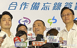 郭台銘搭副手賴佩霞 侯友宜：不清楚郭董規劃  