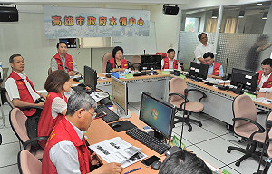 防暴雨二級開設  高雄14座滯洪池排空　90台抽水機待命