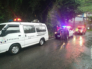 台八線土石流交通中斷  中部傳出零星災情