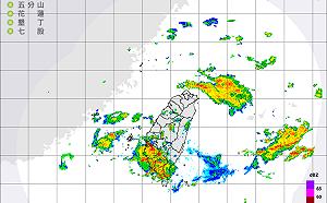 氣象局緊急發布豪雨特報 中南部五縣市進入警戒