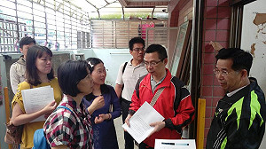 教長基隆勘災 撥1500萬搶修搶險