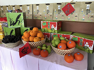 中市水果外交　汶萊設「台中水果專區」