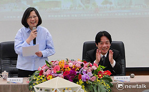 蔡英文視察南美館工程 盼成台灣最明亮的藝術櫥窗