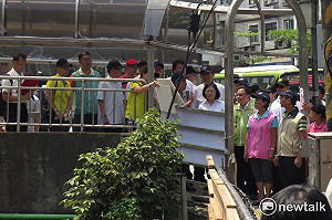 蔡英文：治水經費若不足　前瞻預算可靈活運用