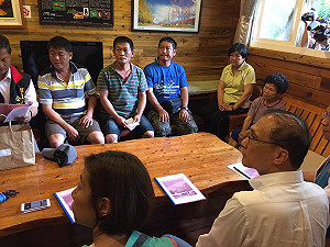 視察南投災情復原 林全：經費核撥從優從速