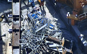 日本東京重大工安意外！「15噸鋼筋倒塌」致工人2死3傷