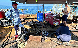 天使輪已抽油446公噸！港務公司：9/22完成全數殘油抽除作業