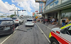 台南永康連環車禍！6人受傷緊急送醫
