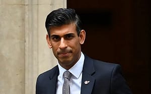 前英相蘇納克：應嚇阻台海衝突　防比中東更大衝擊