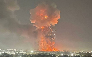 電池引發大爆炸? 烏茲別克首都機場煙霧竄升數百英尺 衝擊波驚醒整個城市