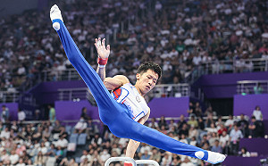 亞運體操李智凱完美落地摘金 　鞍馬完成2連霸