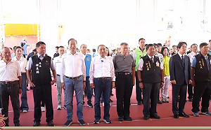 苗栗白沙屯拱天宮建廟160周年慶 4位總統參選人罕見同台