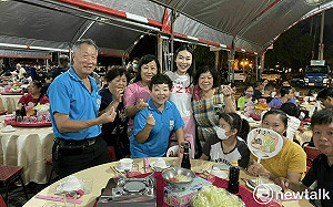 響應減碳創意火鍋取代烤肉 良友會逾千人圍爐場面浩大