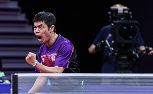 莊智淵、林昀儒杭州亞運桌球雙打止步4強